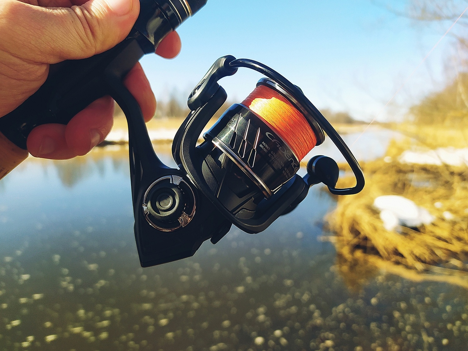 CS5 Pro MG (f-carbon-al, №1000), низкопрофильная шпуля ...