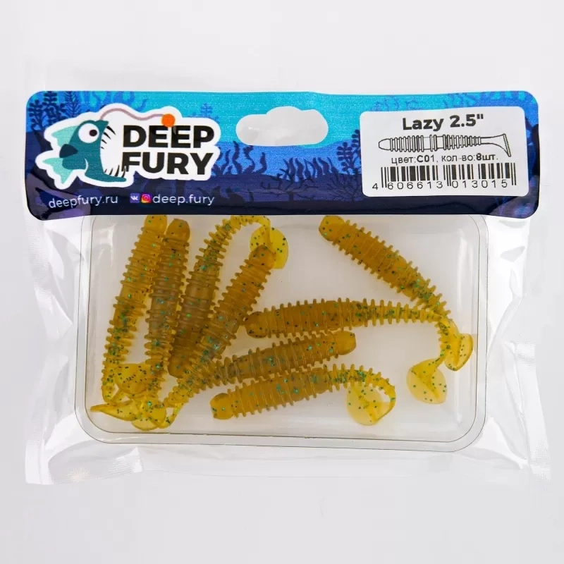 Lazy 2.5" (63 мм). Цвет С01 (песочный) фото 2