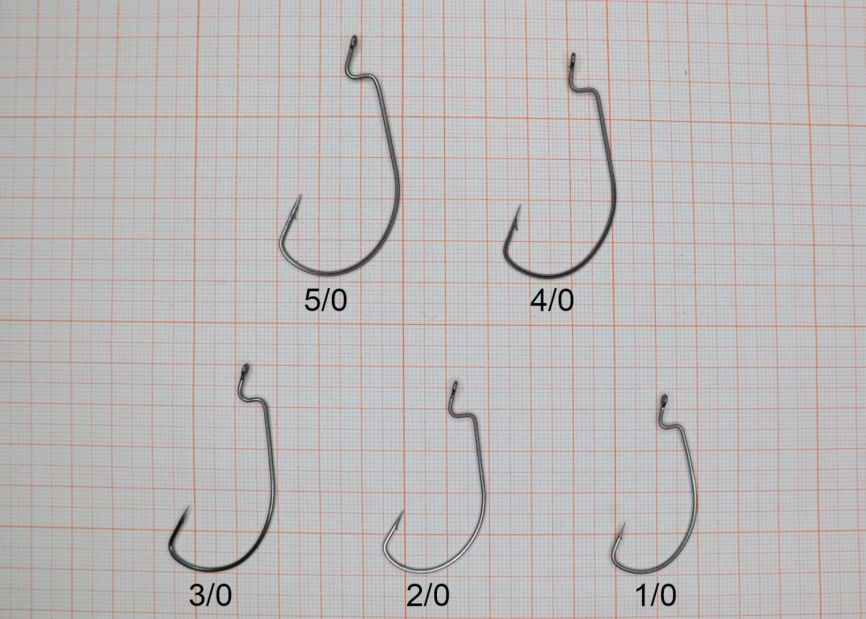 WIDE RANGE WORM, №1/0, покрытие BN (5 шт) фото 3