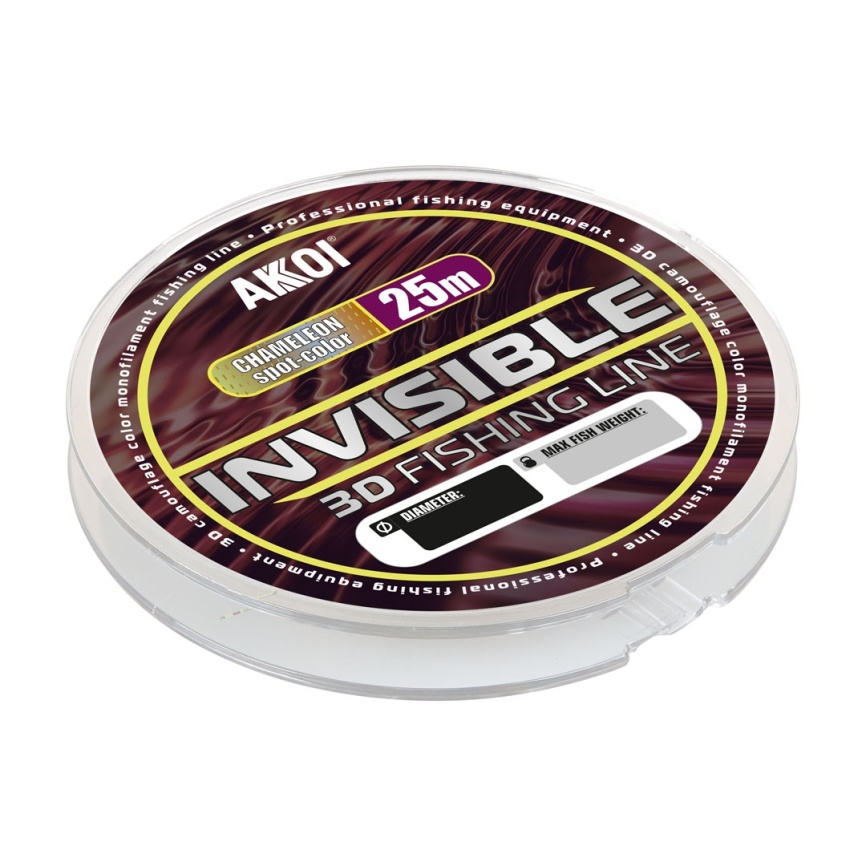INVISIBLE (0.14 мм - 25 м), цвет 3D хамелеон фото 1