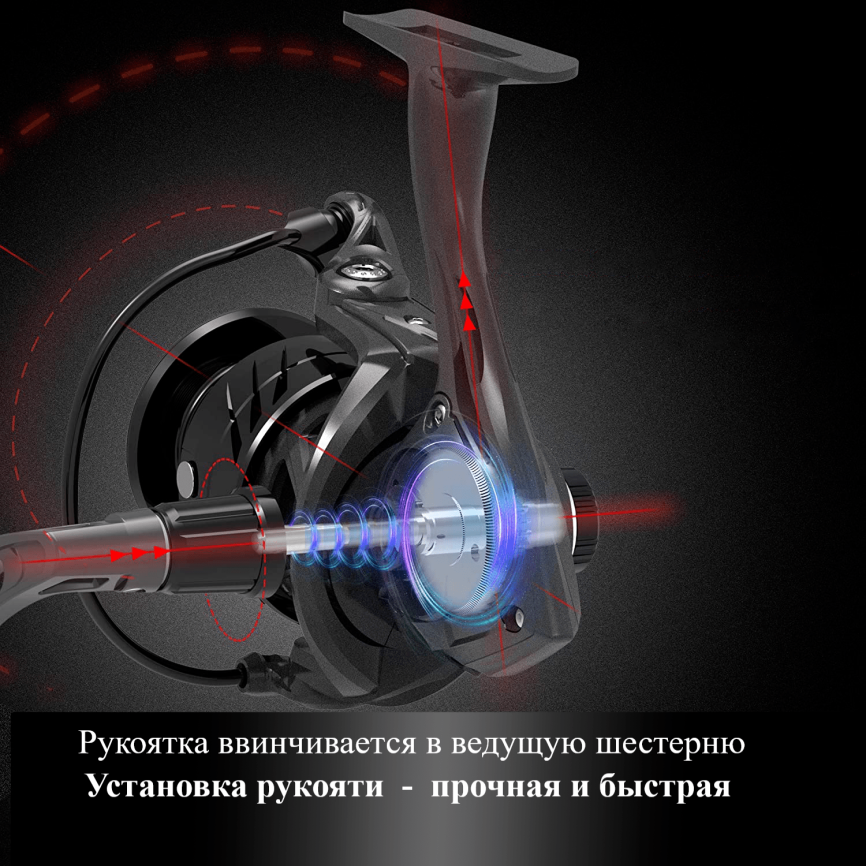CS5 Pro MG (f-carbon-al, №1000), низкопрофильная шпуля ...