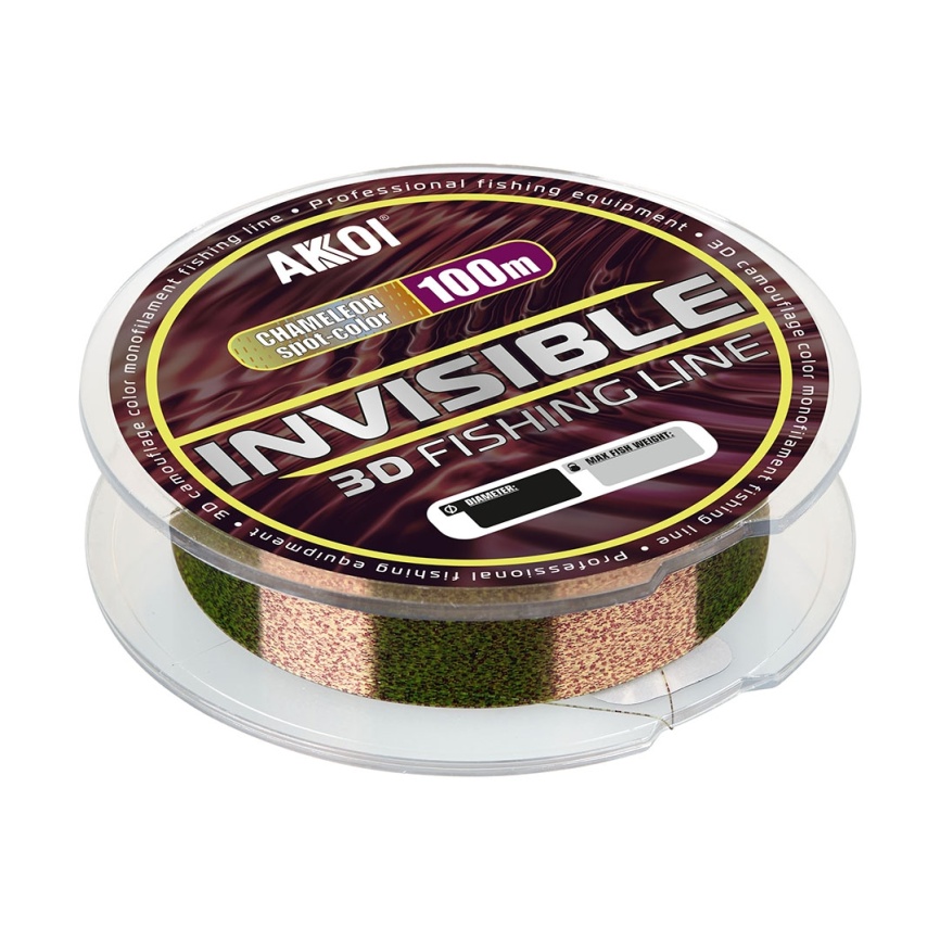 INVISIBLE (0.18 мм - 100 м), цвет 3D хамелеон фото 1