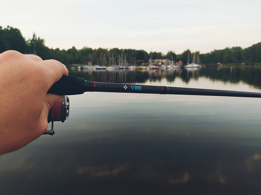 Vibe (двухчастник), 228 см, 3-25г, Hard Solid, Extra Fast фото 9